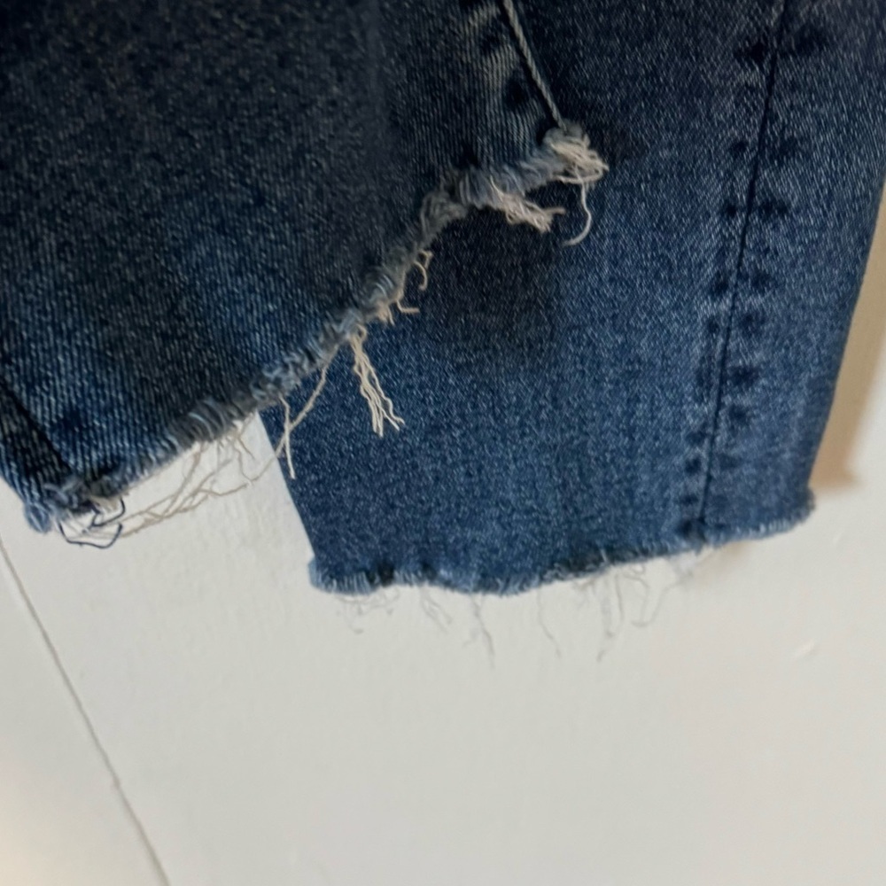 Mother Jeans The Looker Ankle Fray Womens 24 Designer Denim Mid Rise - Picture 5 of 12